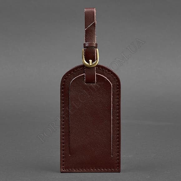 Бирка для багажу BlankNote BN-TAG-2-vin бордовий (Код. 14537-04) головне фото