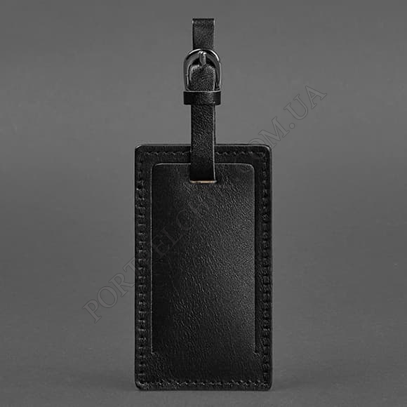 Бирка для багажа BlankNote BN-TAG-3-g черный (Код. 15313-04) главное фото