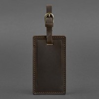 Бирка для багажу BlankNote BN-TAG-3-o Crazy Horse коричневий