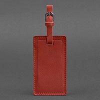 Бирка для багажу BlankNote BN-TAG-3-red червоний