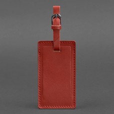 Бирка для багажу BlankNote BN-TAG-3-red червоний