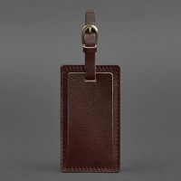 Бирка для багажу BlankNote BN-TAG-3-vin бордовий