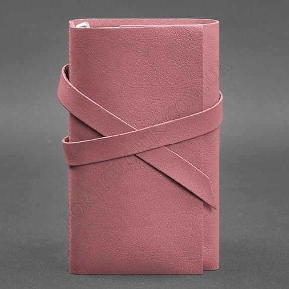 Кожаный блокнот BlankNote BN-SB-1-st-pink-peach розовый (Код. 16562-04) главное фото