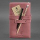 Кожаный блокнот BlankNote BN-SB-1-st-pink-peach розовый (Код. 16562-04) дополнительное фото № 2
