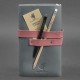 Кожаный блокнот BlankNote BN-SB-1-st-shadow-pink серый (Код. 16564-04) дополнительное фото № 2