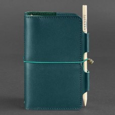Шкіряний блокнот BlankNote BN-SB-3-malachite зелений