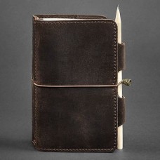 Шкіряний блокнот BlankNote BN-SB-3-mi-o Crazy Horse коричневий