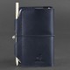 Кожаный блокнот BlankNote BN-SB-3-navy-blue синий (Код. 16366-04) дополнительное фото № 3