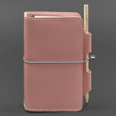 Шкіряний блокнот BlankNote BN-SB-3-pink-peach рожевий