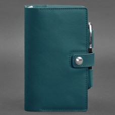Шкіряний блокнот BlankNote BN-SB-4-maxi-malachite зелений