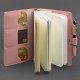 Кожаный блокнот BlankNote BN-SB-4-st-pink-peach розовый (Код. 16548-04) дополнительное фото № 1