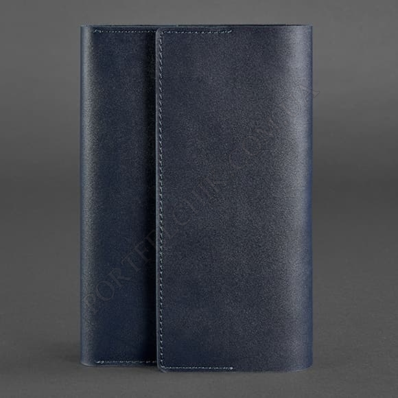 Кожаный блокнот BlankNote BN-SB-5-1-mini-navy-blue синий (Код. 16470-04) главное фото