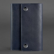 Шкіряний блокнот BlankNote BN-SB-5-mini-navy-blue синій