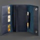 Кожаный блокнот BlankNote BN-SB-5-mini-navy-blue синий (Код. 16480-04) дополнительное фото № 3