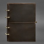 Шкіряний блокнот BlankNote BN-SB-9-A4-soft-o Crazy Horse коричневий