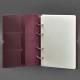 Кожаный блокнот BlankNote BN-SB-9-А4-soft-vin-kr Crazy Horse бордовый (Код. 16381-04) дополнительное фото № 1