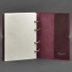Кожаный блокнот BlankNote BN-SB-9-А4-soft-vin-kr Crazy Horse бордовый (Код. 16381-04) дополнительное фото № 2