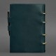 Кожаный блокнот BlankNote BN-SB-9-1-malachite зеленый (Код. 17421-04) дополнительное фото № 2
