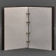 Кожаный блокнот BlankNote BN-SB-9-A4-soft-choko коричневый (Код. 17411-04) дополнительное фото № 2