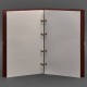 Кожаный блокнот BlankNote BN-SB-9-A4-soft-vin бордовый (Код. 17416-04) дополнительное фото № 2