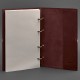Кожаный блокнот BlankNote BN-SB-9-A4-soft-vin бордовый (Код. 17416-04) дополнительное фото № 3