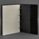 Кожаный блокнот BlankNote BN-SB-9-A4-soft-ygol черный (Код. 17417-04) дополнительное фото № 3