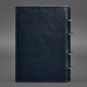 Кожаный блокнот BlankNote BN-SB-9-hard-navy-blue синий (Код. 16370-04) дополнительное фото № 4
