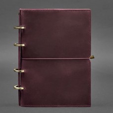 Шкіряний блокнот BlankNote BN-SB-9-soft-vin-kr Crazy Horse бордовий Шкіряний блокнот BlankNote BN-SB-9-soft-vin-kr Crazy Horse бордовий