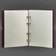 Кожаный блокнот BlankNote BN-SB-9-soft-vin-kr Crazy Horse бордовый (Код. 16377-04) дополнительное фото № 2