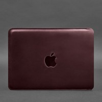 Чохол для MacBook Pro BlankNote BN-GC-19-vin-kr Crazy Horse бордовий