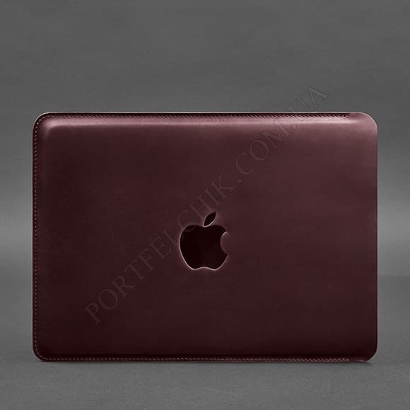 Чохол для MacBook Pro BlankNote BN-GC-19-vin-kr Crazy Horse бордовий (Код. 16227-04) головне фото
