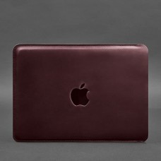 Чехол для MacBook Pro BlankNote BN-GC-7-vin-kr Crazy Horse бордовый