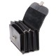 Класична барсетка Manufatto-2 Black з коричневою ниткою чорний (Код. 10045-09) додаткове фото № 1
