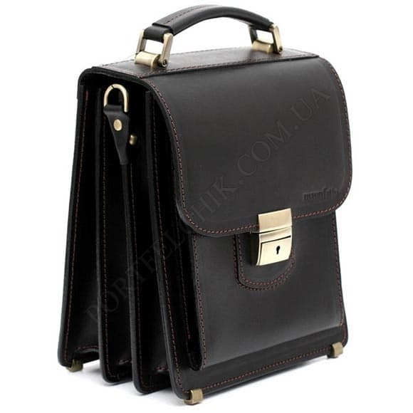 Класична барсетка Manufatto СПБ-1 Black чорний (Код. 9590-09) головне фото