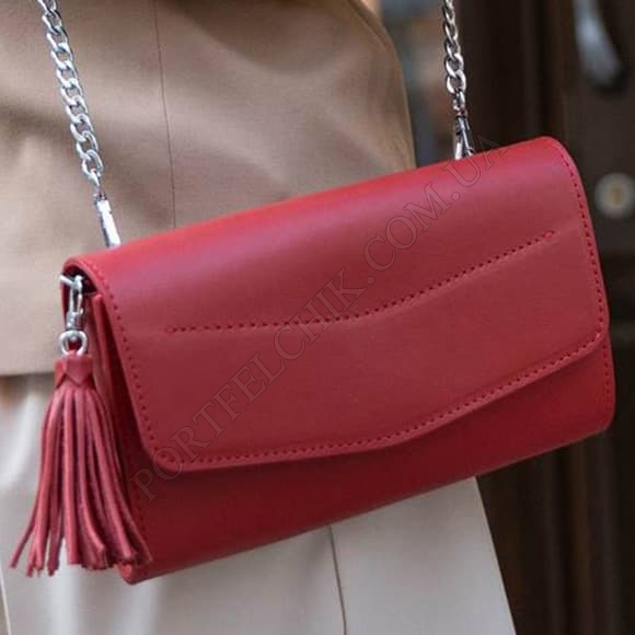 Жіночий клатч BlankNote BN-BAG-7-red червоний (Код. 16228-04) головне фото