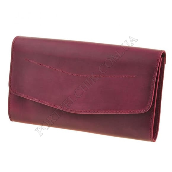 Жіночий клатч BlankNote BN-BAG-7-vin-kr Crazy Horse бордовий (Код. 8430-04) головне фото