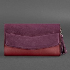 Женский клатч BlankNote BN-BAG-7-vin-velur бордовый