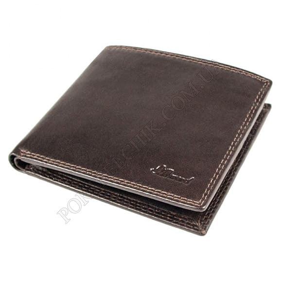 Мужской бумажник Ashwood 1211 VT Brown коричневый (Код. 17024-01) главное фото