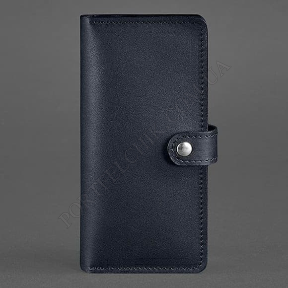 Мужской кошелек BlankNote BN-PM-7-navy-blue синий (Код. 11590-04) главное фото