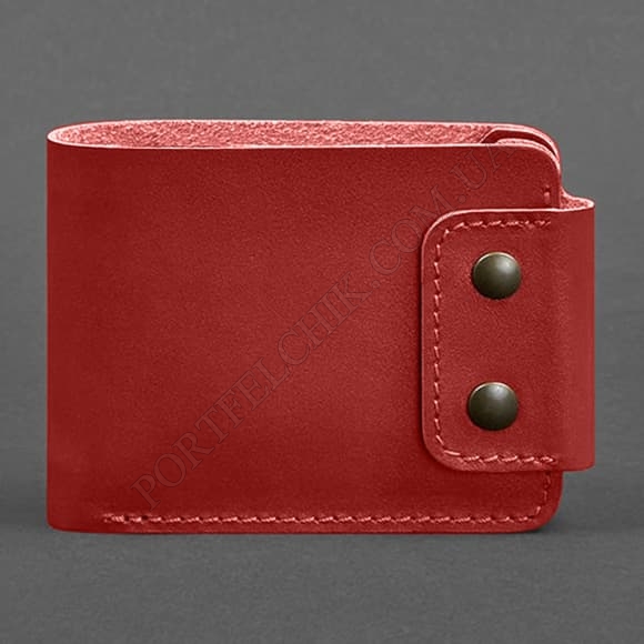 Чоловіче портмоне BlankNote BN-PM-9-red червоний (Код. 17464-04) головне фото