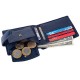 Мужское портмоне Hammonds Flycatcher HF502 Croc Blue синий (Код. 18621-01) дополнительное фото № 1