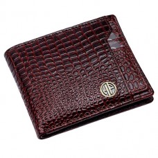 Мужское портмоне Hammonds Flycatcher HF577 Croc Brown коричневый