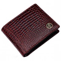 Чоловіче портмоне Hammonds Flycatcher HF592 Croc Brown коричневий