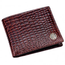 Чоловіче портмоне Hammonds Flycatcher HF594 Croc Brown коричневий