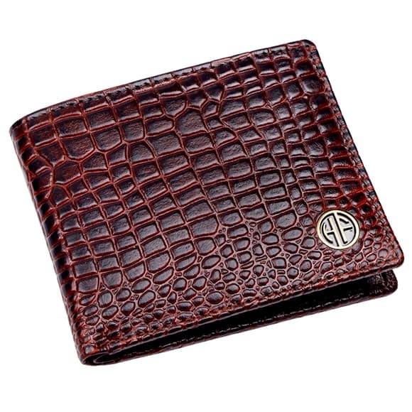 Чоловіче портмоне Hammonds Flycatcher HF594 Croc Brown коричневий (Код. 18908-01) головне фото
