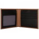 Мужской бумажник Smith & Canova 90015 Black-Tan коричневый, комбинированный (Код. 15608-01) дополнительное фото № 2