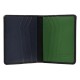 Мужской бумажник Visconti FN70 Lark Black/Cobalt Blue/Green черный, комбинированный (Код. 17441-01) дополнительное фото № 2
