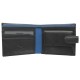 Чоловіче портмоне Visconti PM-100 Black-Cobalt чорний, комбінований (Код. 7557-01) додаткове фото № 2