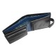 Чоловіче портмоне Visconti PM-102 Black-Cobalt чорний, комбінований (Код. 7556-01) додаткове фото № 1