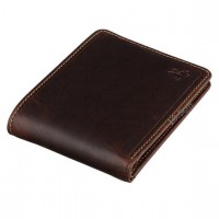 Чоловіче портмоне Visconti VT96 Rocco Chestnut Brown коричневий